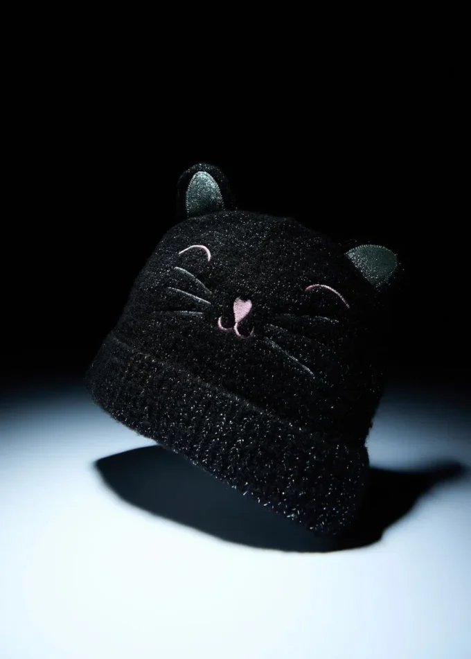 Bonnet Lurex Kitty