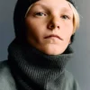 Bonnet à oreillettes en tricot