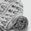 Bonnet à pompon avec motif jacquard