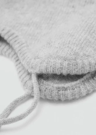 Bonnet à pompon avec motif jacquard