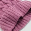 Bonnet à pompon en tricot