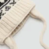 Bonnet à pompon en tricot