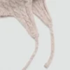 Bonnet à pompon en tricot