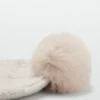 Bonnet à pompon en tricot