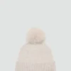 Bonnet à pompon en tricot