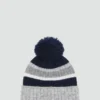 Bonnet à pompon en tricot