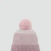 Bonnet à pompon en tricot