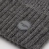 Bonnet tricoté avec revers