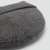 Bonnet tricoté avec revers