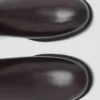 Bottes Chelsea en cuir verni