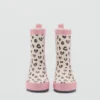 Bottes en caoutchouc imprimé léopard Bottes en caoutchouc imprimé léopard