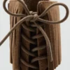Bottes en cuir à franges Bottes en cuir à franges