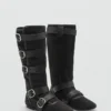 Bottes en daim avec boucle