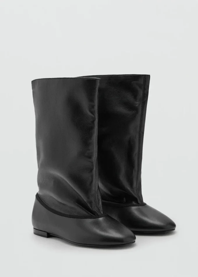 Bottes à jambes larges