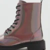Bottes métalliques à fermeture éclair Bottes métalliques à fermeture éclair