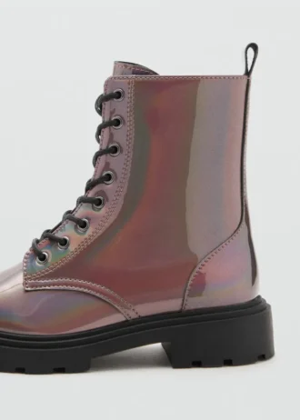 Bottes métalliques à fermeture éclair
