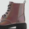Bottes métalliques à fermeture éclair
