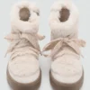 Bottines avec détails en cuir Bottines avec détails en cuir
