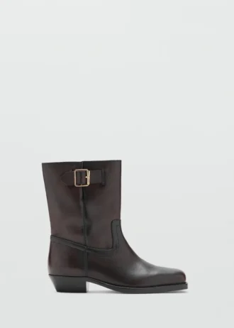 Bottines à boucle