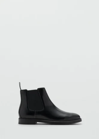 Bottines Chelsea en simili cuir