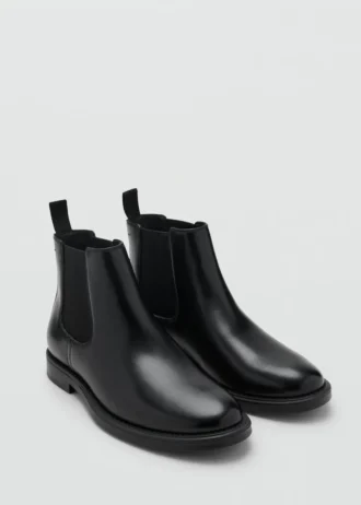 Bottines Chelsea en simili cuir