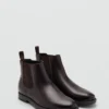 Bottines Chelsea en simili cuir