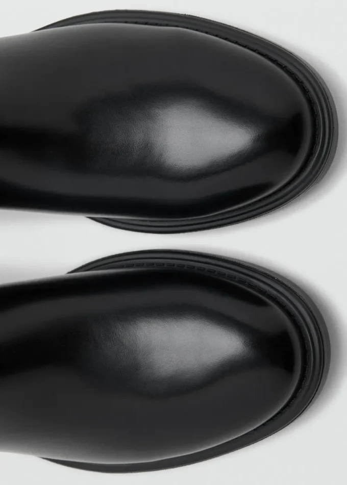 Bottines Chelsea en simili cuir