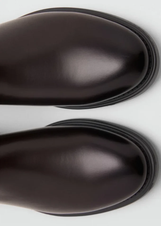 Bottines Chelsea en simili cuir