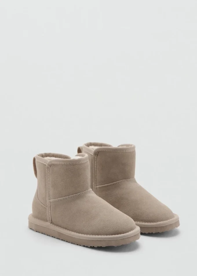 Bottines doublées en peau de mouton Bottines doublées en peau de mouton