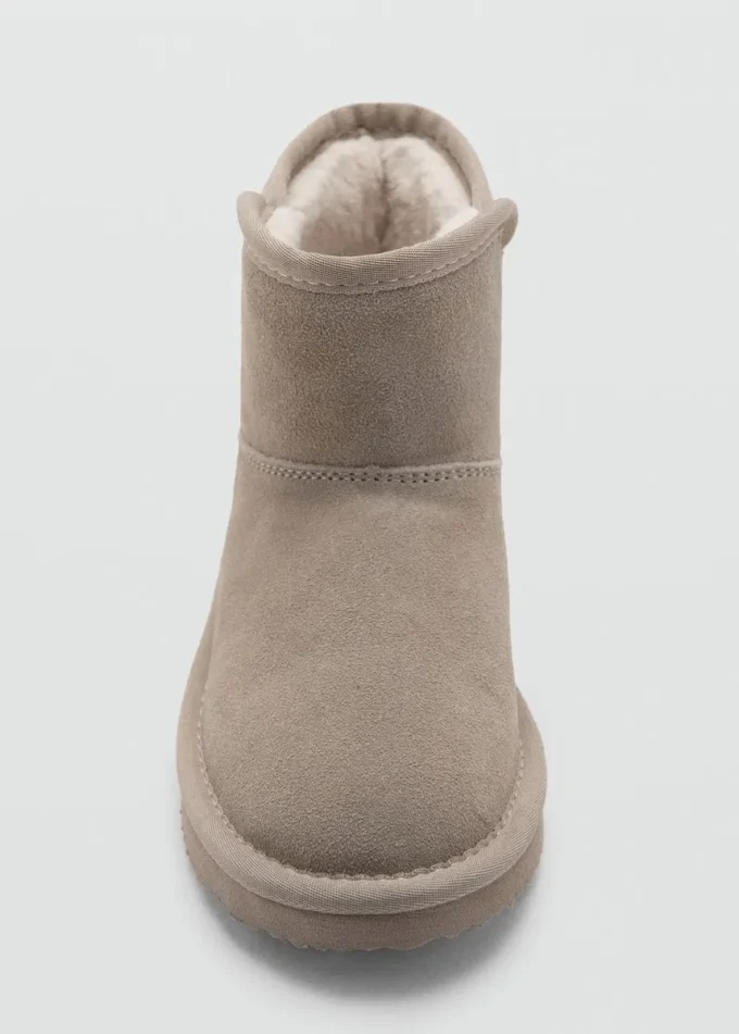Bottines doublées en peau de mouton Bottines doublées en peau de mouton
