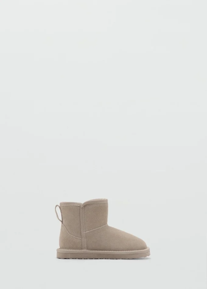 Bottines doublées en peau de mouton Bottines doublées en peau de mouton