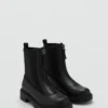 Bottines en cuir à fermeture éclair