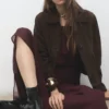 Bottines en cuir à fermeture éclair