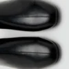 Bottines en cuir à fermeture éclair
