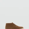Bottines en cuir suédé
