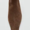 Bottines en cuir suédé