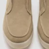 Bottines en cuir suédé