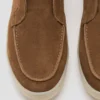 Bottines en cuir suédé