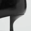 Bottines à talons bobines et bout pointu