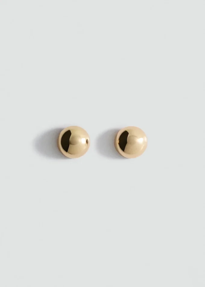 Boucles d&rsquo;oreilles rondes volumineuses