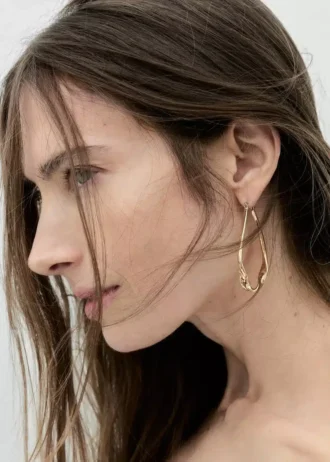 Boucles d&rsquo;oreilles torsadées