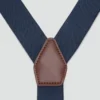 Bretelles élastiques réglables avec détails en cuir