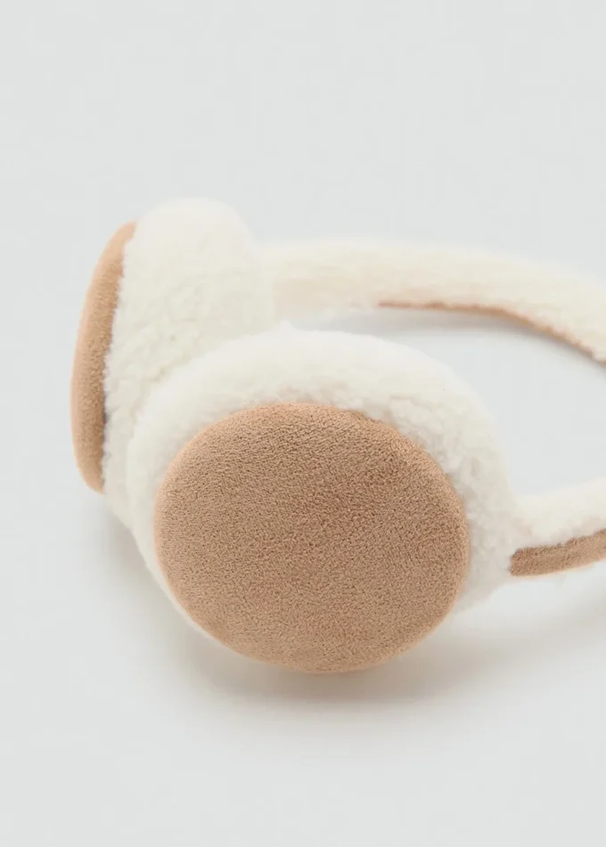 Cache-oreilles effet peau de mouton