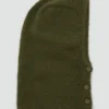 Cagoule en maille boutons