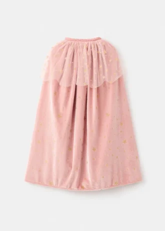 Cape en tulle avec étoiles scintillantes