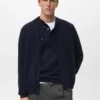 Cardigan 100 % laine extra-fine avec boutons