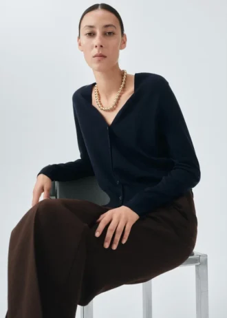 Cardigan 100 % laine mérinos