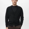 Cardigan 100 % laine mérinos