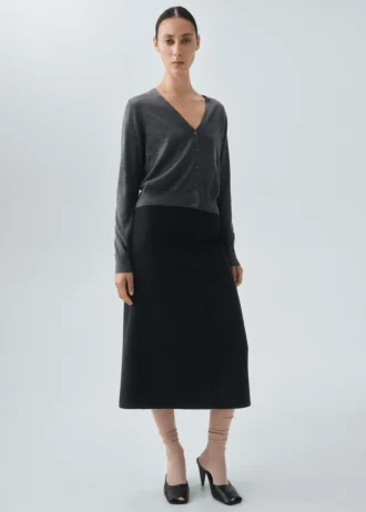 Cardigan 100 % laine mérinos