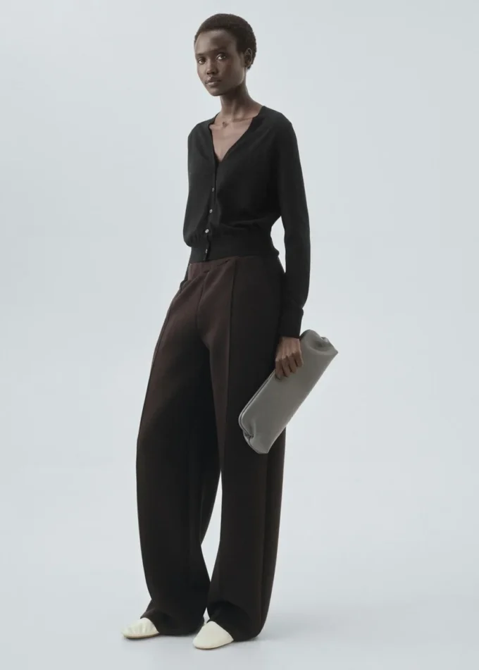 Cardigan 100 % laine mérinos